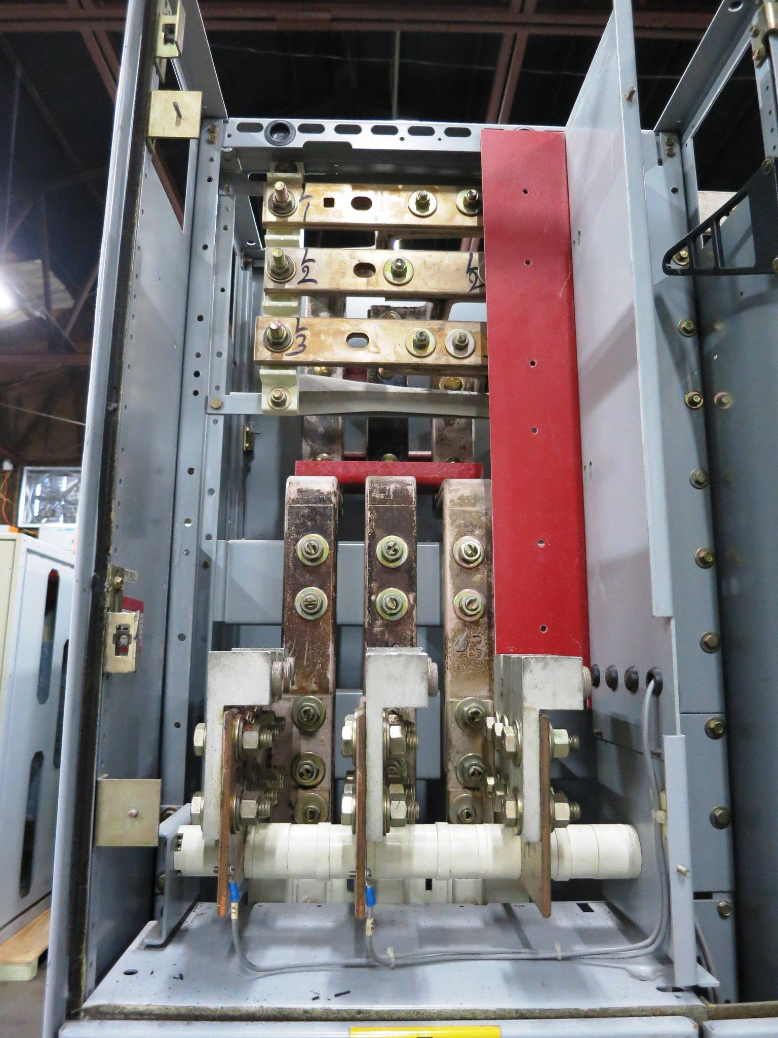 GE 8000 1200/600 Amp 480V Main Line Motor Control Center MCC 1200A 600A